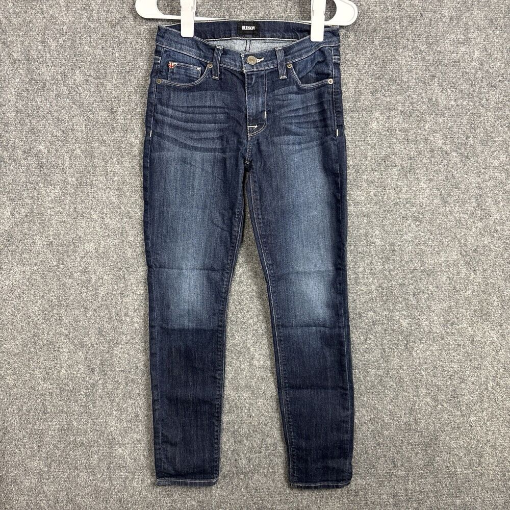 Hudson Jeans Womens Size 25 Mald Blue Nico Ankle Mid Rise Skinny